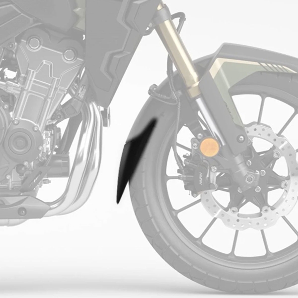Estensione parafango anteriore Pyramid Nero opaco Honda CB500X 2022-2025