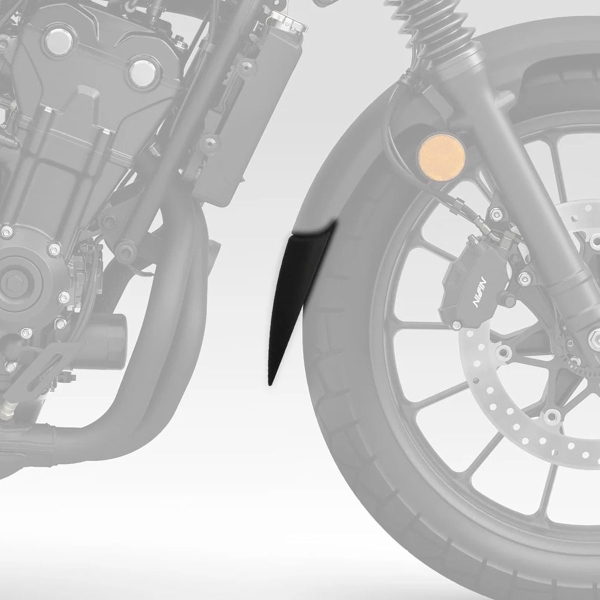 Estensione parafango anteriore Pyramid Nero opaco Honda CL500 2023-2025