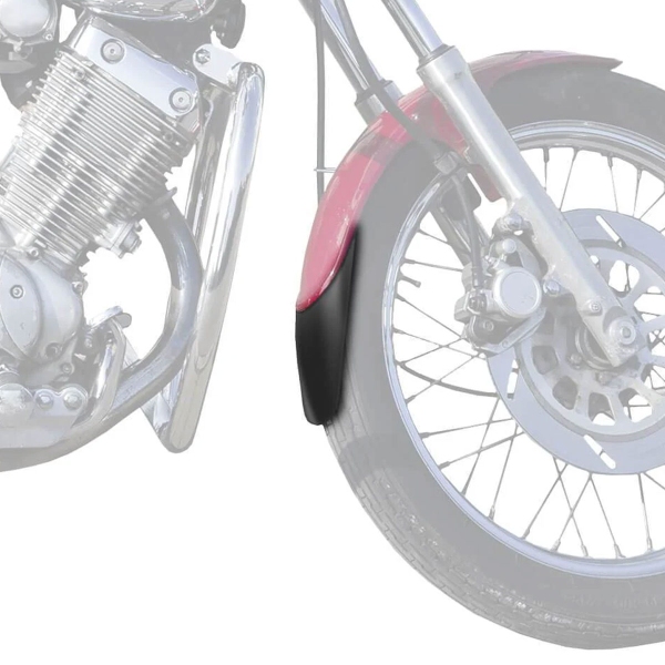 Estensione parafango anteriore Pyramid Nero opaco Yamaha XV535 Virago 1987-2004