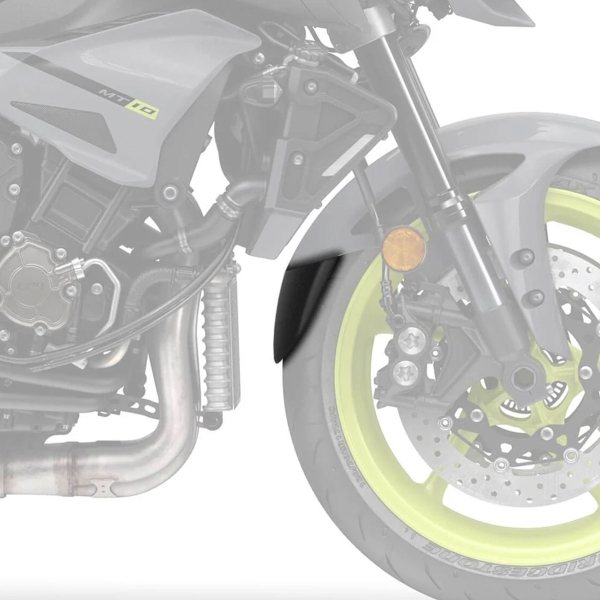 Estensione parafango anteriore Pyramid Nero opaco Yamaha R1 2009-2024