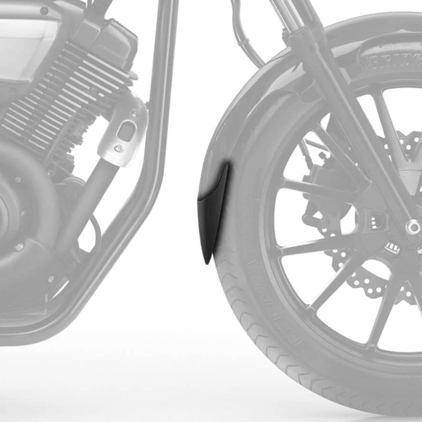 Estensione parafango anteriore Pyramid Nero opaco Yamaha XV950/R 2013-2016