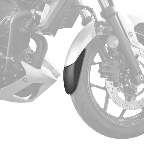 Estensione parafango anteriore Pyramid Nero opaco Yamaha MT03 2016-2019