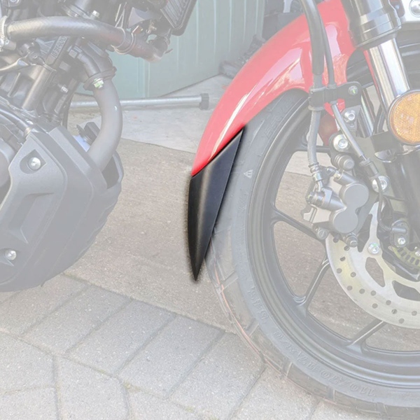 Estensione parafango anteriore Pyramid Nero opaco Yamaha XSR125 2021-2025