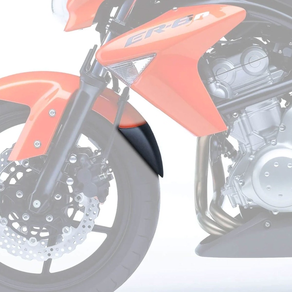 Estensione parafango anteriore Pyramid Nero opaco Kawasaki ER6N 2006-2008