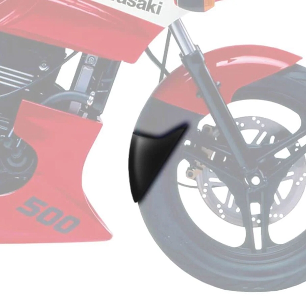 Estensione parafango anteriore Pyramid Nero opaco Kawasaki GPZ500S 1987-1991