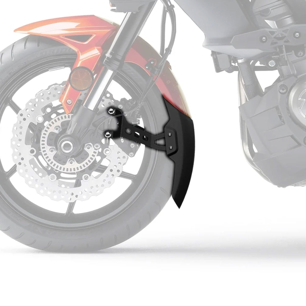 Estensione parafango anteriore Pyramid Nero opaco Kawasaki Versys 1000 2012-2018