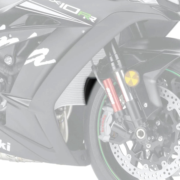 Estensione parafango anteriore Pyramid Nero opaco Kawasaki Ninja H2SX 2018-2024