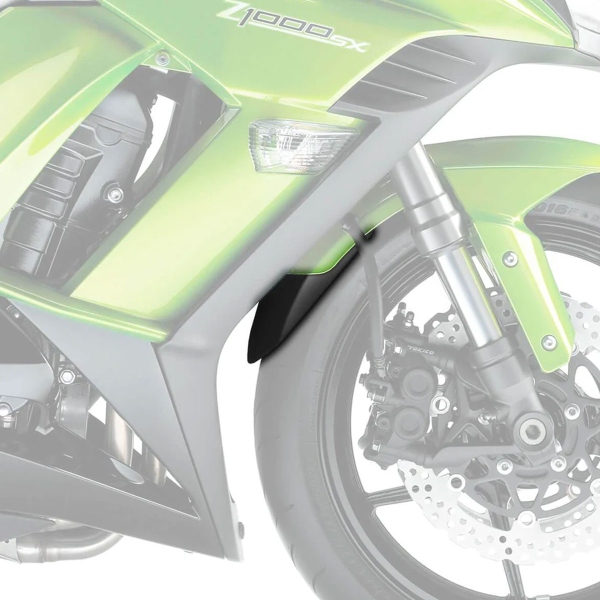 Estensione parafango anteriore Pyramid Nero opaco Kawasaki Z900 2017-2024