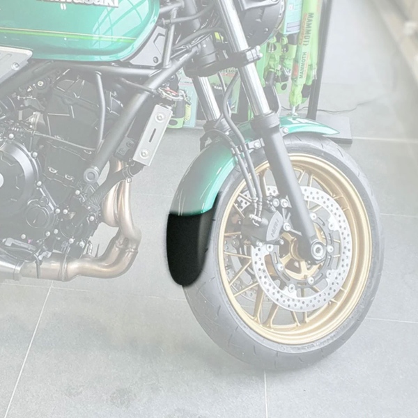 Estensione parafango anteriore Pyramid Nero opaco Kawasaki Z650RS 2021-2025