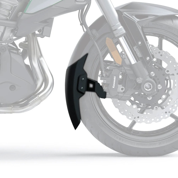 Estensione parafango anteriore Pyramid Nero opaco Kawasaki Versys 1000 2019-2025