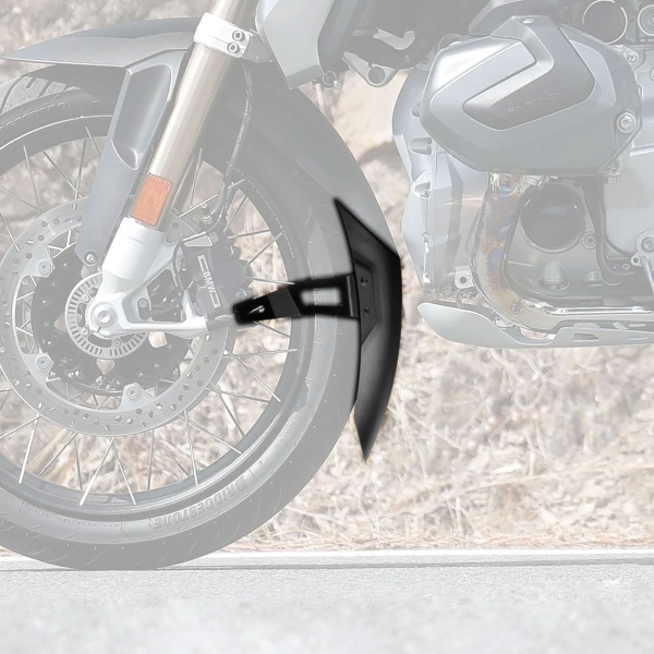Estensione parafango anteriore Pyramid Nero opaco BMW R1200GS Rallye/Exc 2013-2018