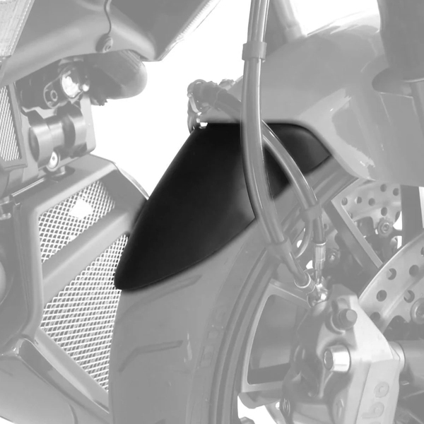 Estensione parafango anteriore Pyramid Nero opaco Ducati Diavel 2011-2015