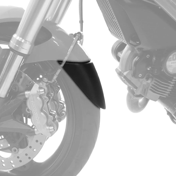 Estensione parafango anteriore Pyramid Nero opaco Ducati Hypermotard 1100 2007-2012