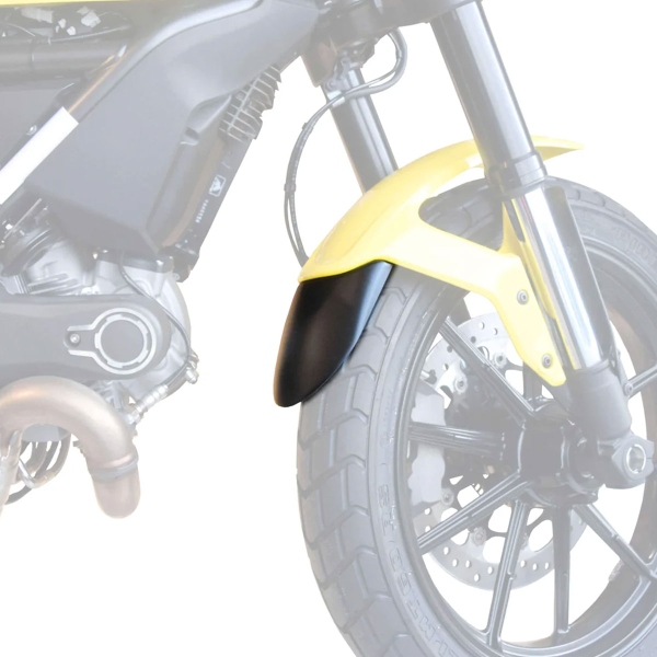 Estensione parafango anteriore Pyramid Nero opaco Ducati Scrambler Icon 2014-2023