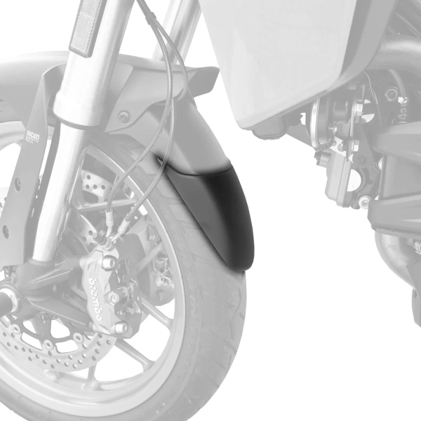 Estensione parafango anteriore Pyramid Nero opaco Ducati Multistrada 950 2017-2021