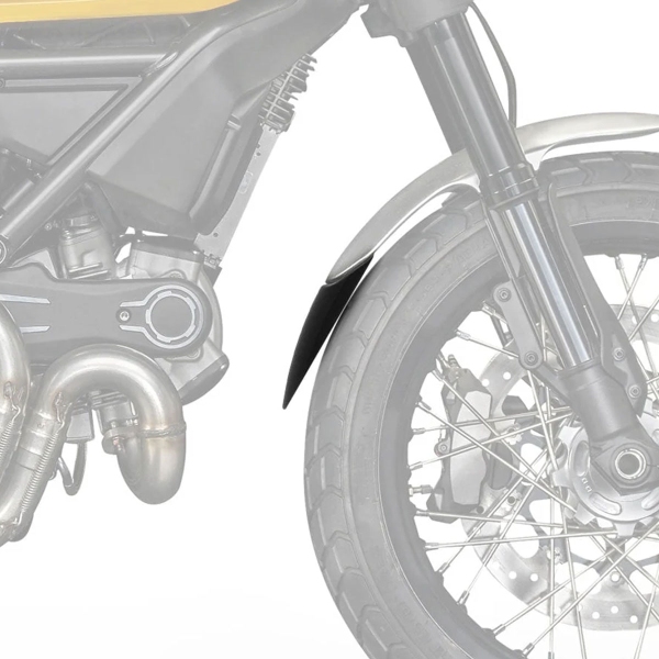 Estensione parafango anteriore Pyramid Nero opaco Ducati Scrambler Classic 2015-2019