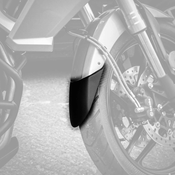 Estensione parafango anteriore Pyramid Nero opaco Triumph Tiger 800 XR/XRT/XRX/Low 2011-2024