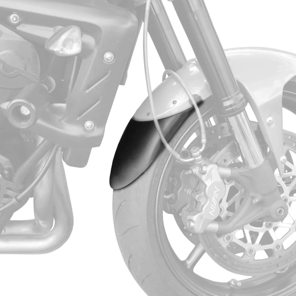 Estensione parafango anteriore Pyramid Nero opaco Triumph Daytona 675 2006-2011