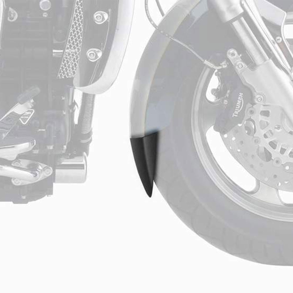 Estensione parafango anteriore Pyramid Nero opaco Triumph Rocket III 2006-2018