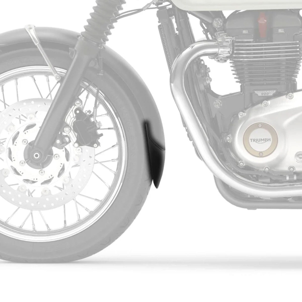 Estensione parafango anteriore Pyramid Nero opaco Triumph Bonneville T100 2016-2024