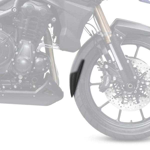 Estensione parafango anteriore Pyramid Nero opaco Triumph Explorer 1200 XC/XCX/XRA/Low 2012-2015