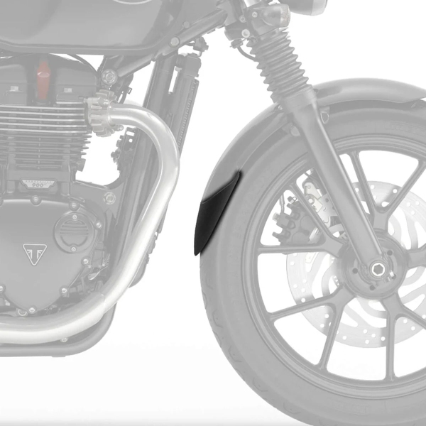 Estensione parafango anteriore Pyramid Nero opaco Triumph Street Cup 2017-2025