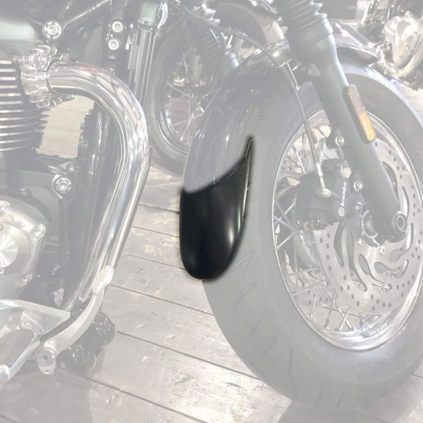 Estensione parafango anteriore Pyramid Nero opaco Triumph Bonneville Speedmaster 2018-2024