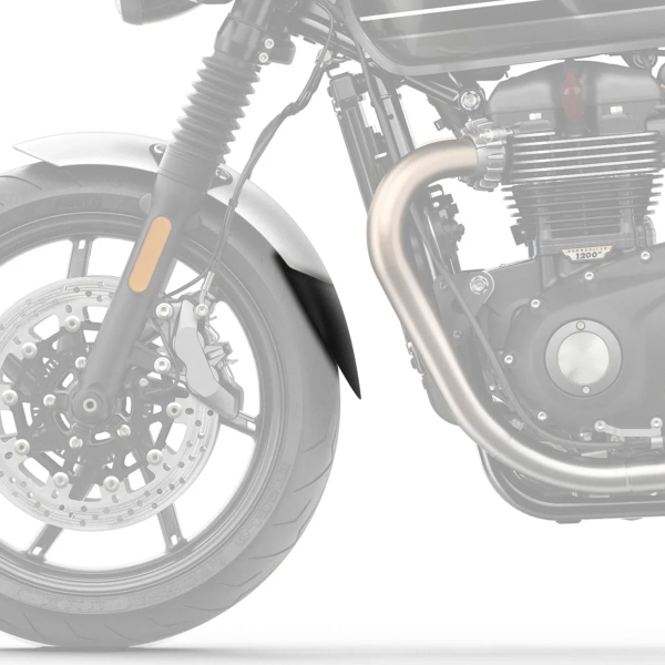 Estensione parafango anteriore Pyramid Nero opaco Triumph Speed Twin 1200 2019-2021