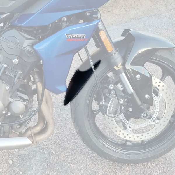 Estensione parafango anteriore Pyramid Nero opaco Triumph Tiger Sport 660 2022-2025