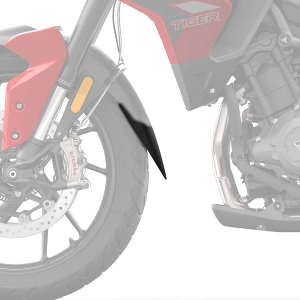 Estensione parafango anteriore Pyramid Nero opaco Triumph Tiger 900 2020-2025