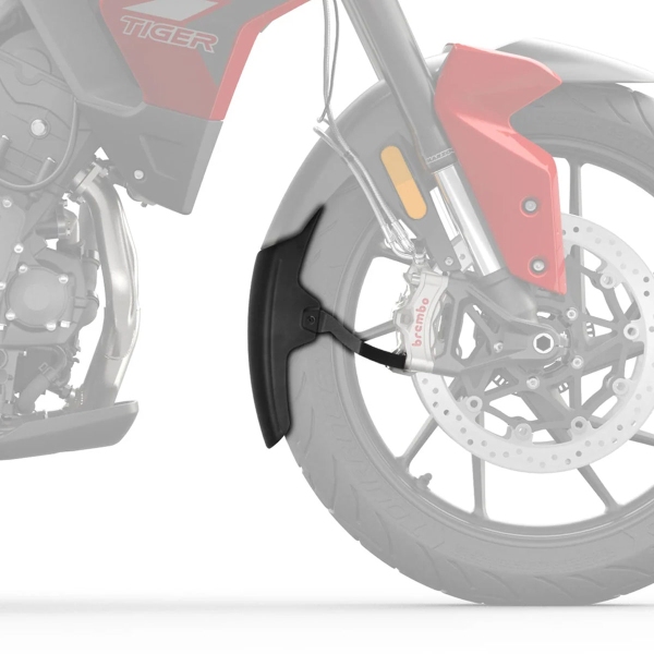 Estensione parafango anteriore Pyramid Nero opaco Triumph Tiger 900 2020-2025