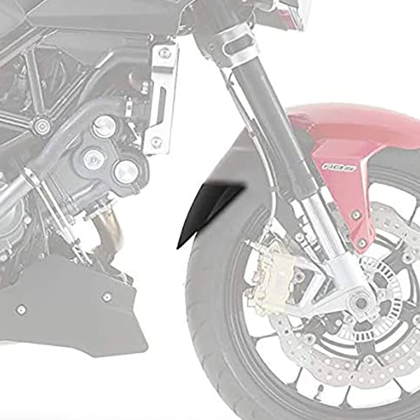 Estensione parafango anteriore Pyramid Nero opaco Aprilia Shiver 750 2008-2016
