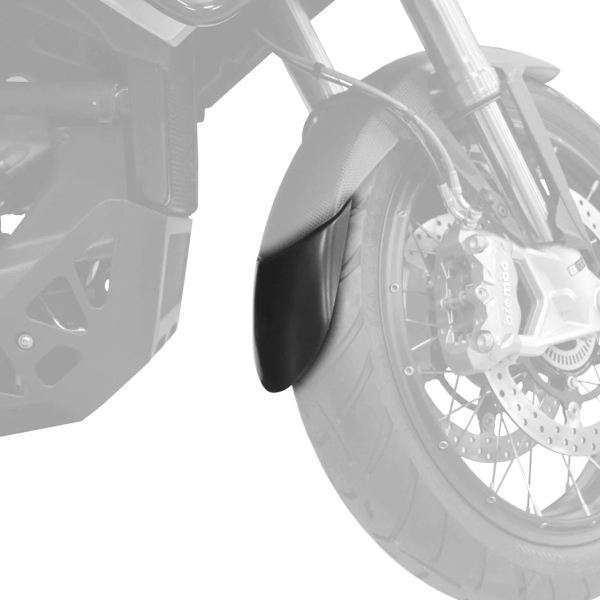 Estensione parafango anteriore Pyramid Nero opaco Moto Guzzi V85TT 2019-2025