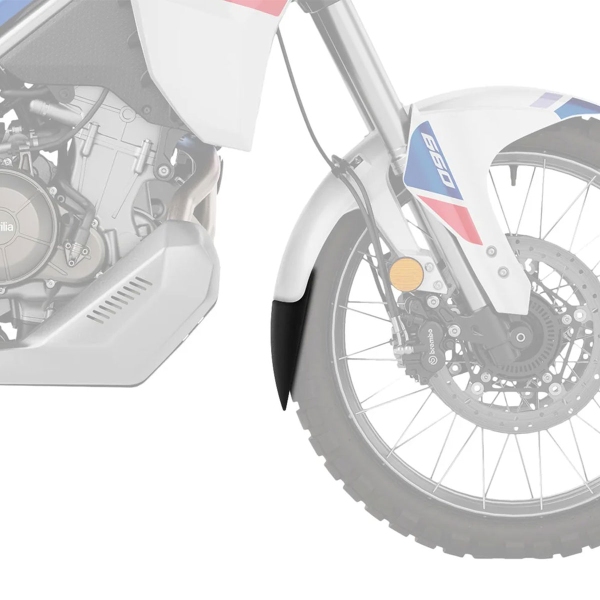 Estensione parafango anteriore Pyramid Nero opaco Aprilia Tuareg 660 2022-2025