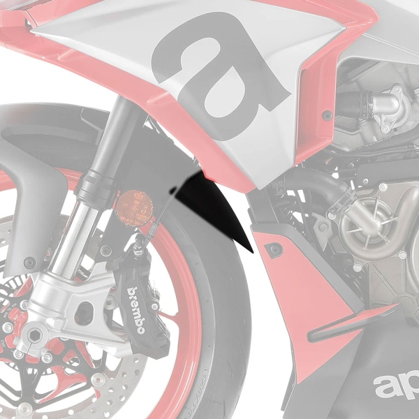 Estensione parafango anteriore Pyramid Nero opaco Aprilia Tuono 660 2021-2025