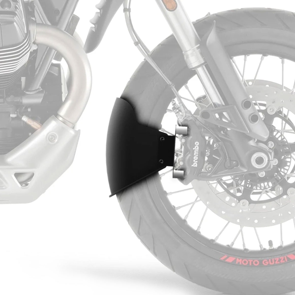 Parafango anteriore Pyramid Nero opaco Moto Guzzi V85TT 2019-2025