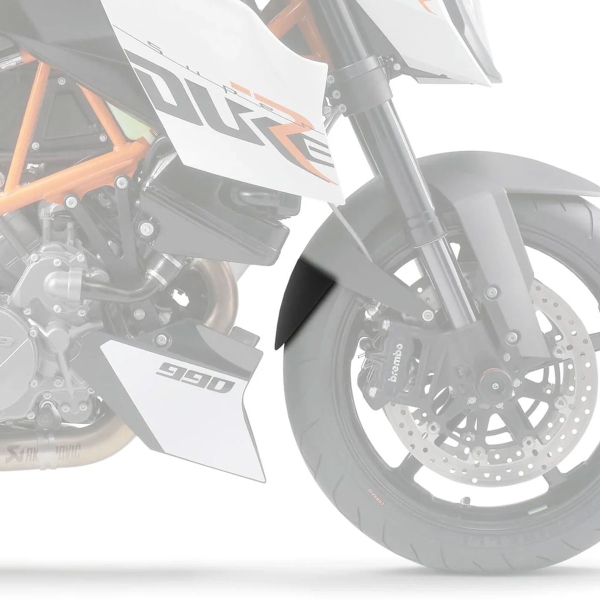 Estensione parafango anteriore Pyramid Nero opaco KTM SuperDuke 990 2005-2013