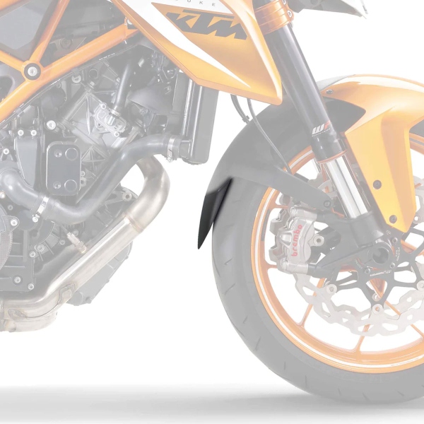 Estensione parafango anteriore Pyramid Nero opaco KTM SuperDuke 1290GT 2012-2024