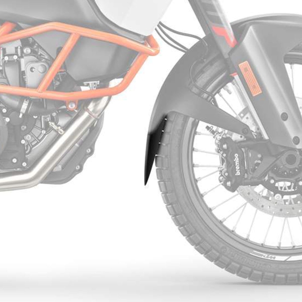 Estensione parafango anteriore Pyramid Nero opaco KTM Adventure 1190R 2013-2016