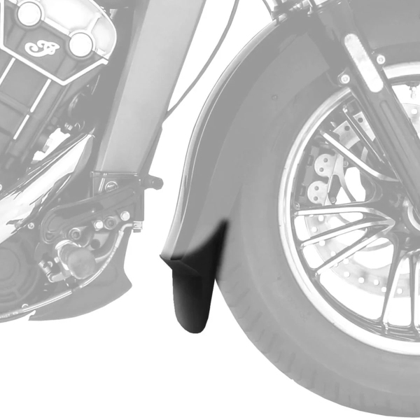 Estensione parafango anteriore Pyramid Nero opaco Indian Scout 2015-2024