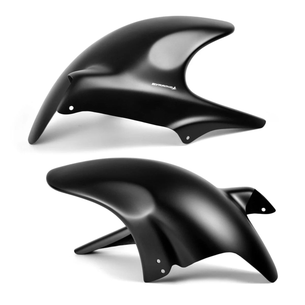 Parafango posteriore Pyramid Nero opaco Suzuki GSF1200 Bandit 1995-2000