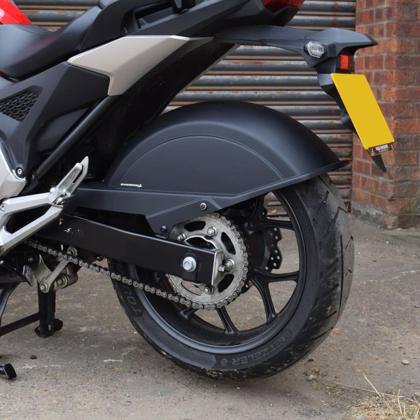 Parafango posteriore Pyramid Nero opaco Honda NC750X 2012-2025