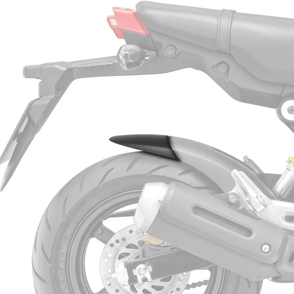 Estensione parafango posteriore Pyramid Nero opaco Honda MSX125 2021-2025
