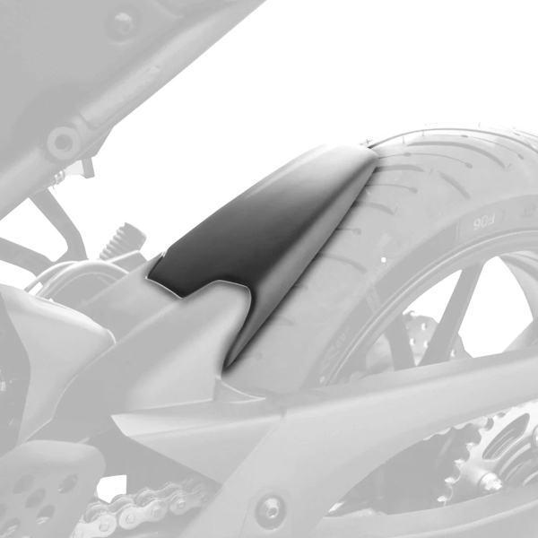 Estensione parafango posteriore Pyramid Nero opaco Yamaha XSR700 2016-2024