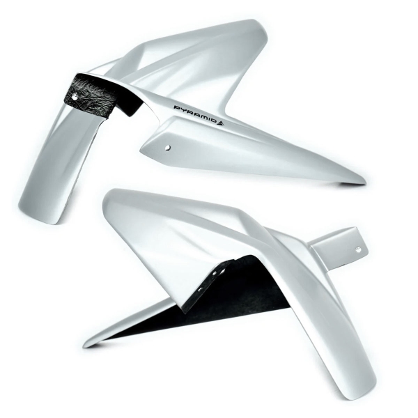 Parafango posteriore Pyramid Silver opaco Yamaha MT07 2013-2024