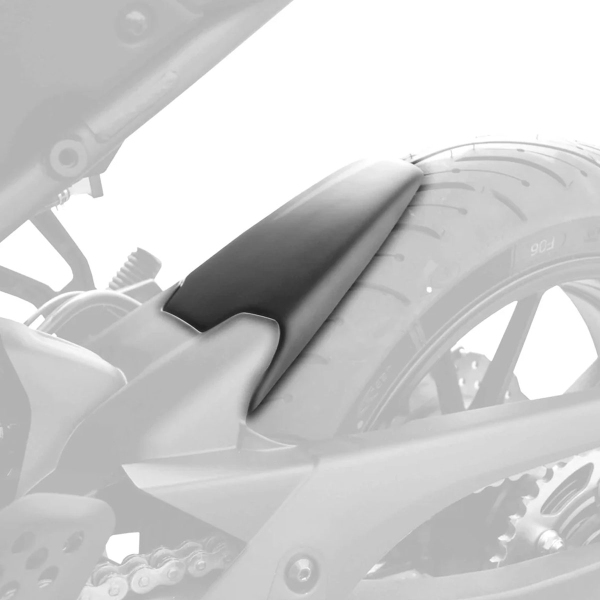 Pyramid Matte Black Rear fender extension Yamaha Tracer 7 2021-2024