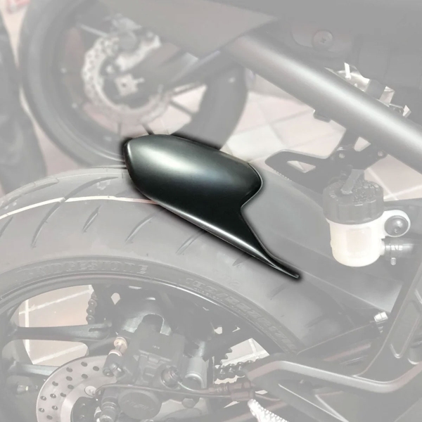 Pyramid Matte Black Rear fender extension Yamaha Tracer 9 2021-2025