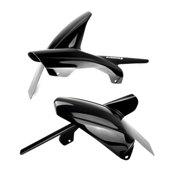 Pyramid Gloss Black Rear fender Kawasaki Z300 2013-2024