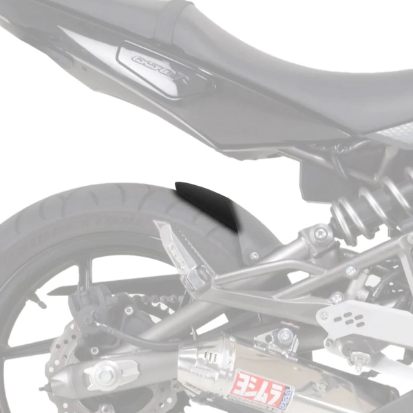 Estensione parafango posteriore Pyramid Nero opaco Kawasaki ER6F 2009-2011