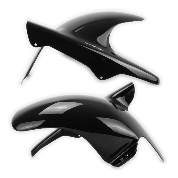Parafango posteriore Pyramid Nero lucido Kawasaki ZX12R 2000-2006